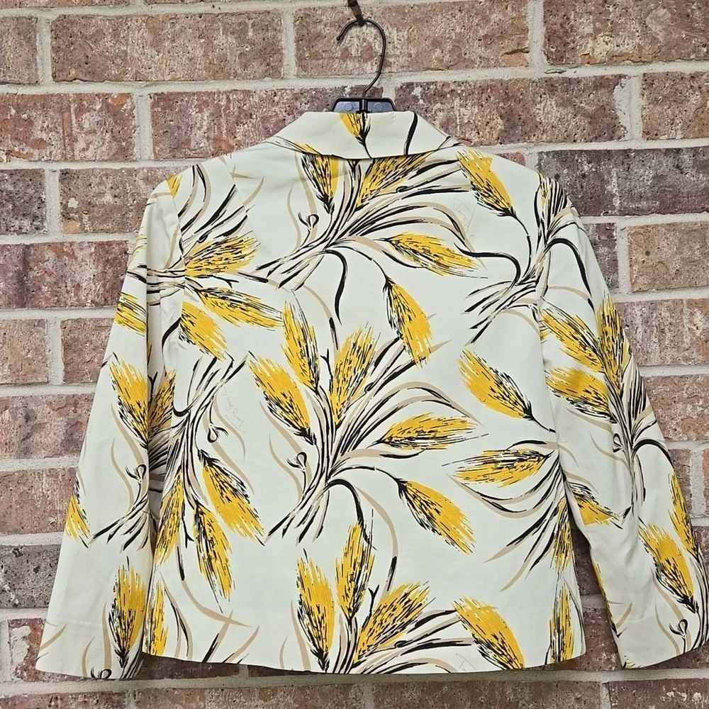 Tory Burch Rimon printed jacket Size 4